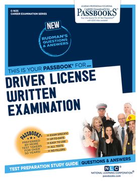 portada Driver License Written Examination (C-1635): Passbooks Study Guide Volume 1635