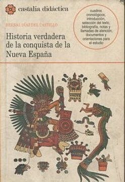 portada HISTORIA VERDADERA DE LA CONQUISTA DE LA NUEVA ESPAÑA.