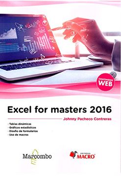 portada Excel for masters 2016