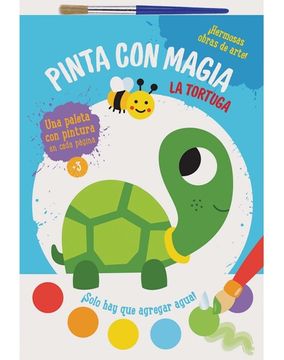 portada Pinta con Magia: 4+ Tortuga (in Spanish)
