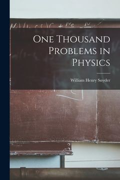 portada One Thousand Problems in Physics (in English)
