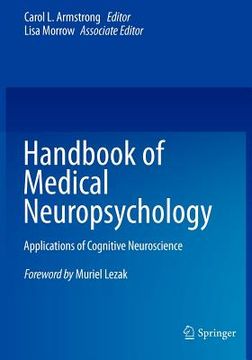 portada handbook of medical neuropsychology: applications of cognitive neuroscience
