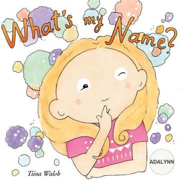 portada What's my name? ADALYNN (in English)