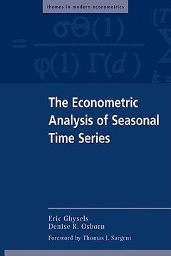 portada The Econometric Analysis of Seasonal Time Series Paperback (Themes in Modern Econometrics) (en Inglés)