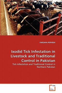 portada ixodid tick infestation in livestock and traditional control in pakistan (en Inglés)