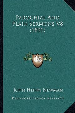 portada parochial and plain sermons v8 (1891) (in English)