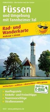 portada Füssen und Umgebung mit Tannheimer tal 1: 50 000 (en Alemán)