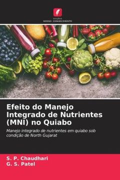 portada Efeito do Manejo Integrado de Nutrientes (Mni) no Quiabo (en Portugués)