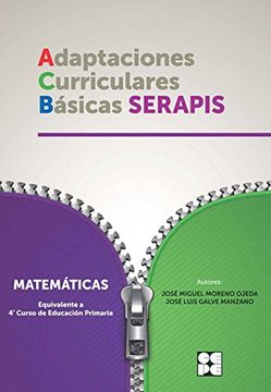 portada Adaptaciones Curriculares Básicas Serapis. Matemáticas. Equivalente a 4ª curso de Educación Primaria (in Spanish)