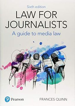 portada Law for Journalists: A Guide to Media law (en Inglés)