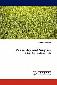 portada peasantry and surplus (en Inglés)