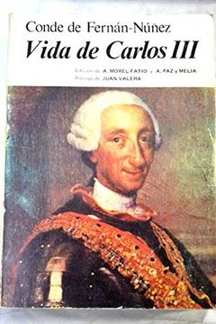 portada Vida de Carlos III (Publicaciones de la Fundacion Universitaria Espanola) (Spanish Edition)