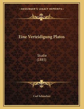 portada Eine Verteidigung Platos: Studie (1885) (en Alemán)