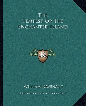 portada the tempest or the enchanted island