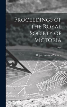 portada Proceedings of the Royal Society of Victoria; v.35 (1923) (en Inglés)