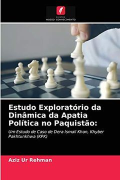 portada Estudo Exploratório da Dinâmica da Apatia Política no Paquistão (en Portugués)