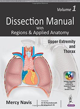 portada Dissection Manual with Regions & Applied Anatomy: Volume 1: Upper Extremity and Thorax