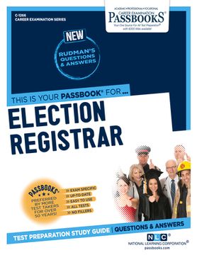 portada Election Registrar (C-1266): Passbooks Study Guide Volume 1266 (en Inglés)