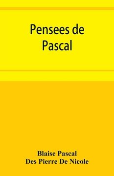 portada Pensées de Pascal (en Inglés)