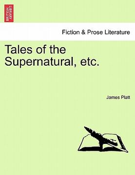 portada tales of the supernatural, etc. (en Inglés)