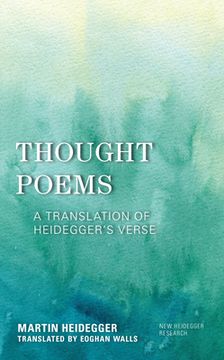 portada Thought Poems: A Translation of Heidegger's Verse (in English)