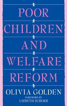 portada poor children and welfare reform (en Inglés)