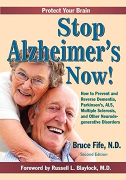 portada Stop Alzheimers Now, Second Edition (en Inglés)
