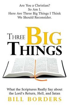 portada Three Big Things (in English)