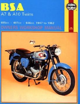 portada Bsa a7 and a10 Twins, 1947 to 1962 (Owners Workshop Manual) (en Inglés)