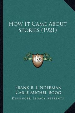 portada how it came about stories (1921) (en Inglés)
