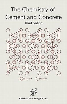 portada the chemistry of cement and concrete 3rd ed. (en Inglés)