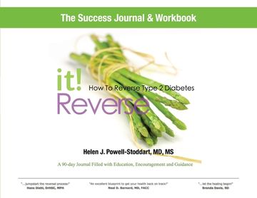 portada Reverse It: How to Reverse Type 2 Diabetes and Other Chronic Diseases Success Journal and Workbook (en Inglés)