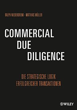 portada Commercial due Diligence die Strategische Logik Erfolgreicher Transaktionen (en Alemán)