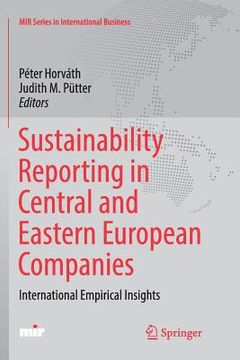 portada Sustainability Reporting in Central and Eastern European Companies: International Empirical Insights (en Inglés)