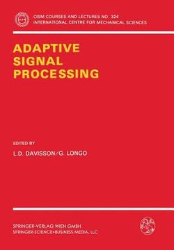 portada adaptive signal processing (en Inglés)