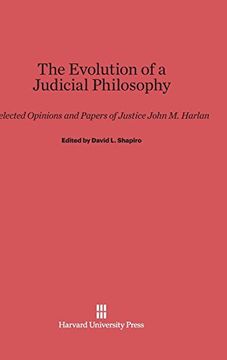 portada The Evolution of a Judicial Philosophy 