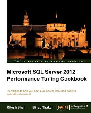 portada microsoft sql server 2012 performance tuning cookbook (en Inglés)