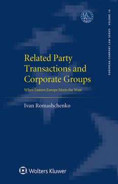 portada Related Party Transactions and Corporate Groups: When Eastern Europe Meets the West (in English)