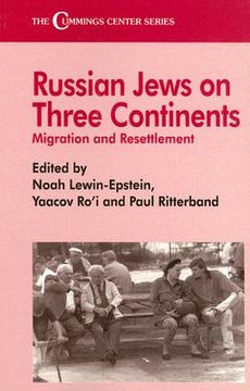 portada russian jews on three continents: migration and resettlement (en Inglés)