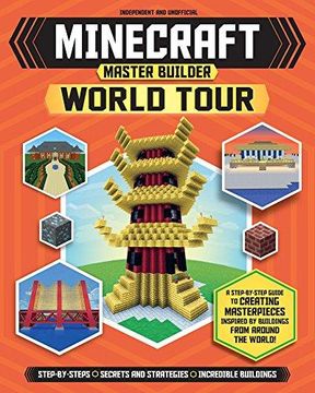 portada Minecraft Master Builder World Tour (Paperback) (en Inglés)