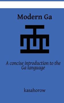 portada Modern Ga: An introduction to the Ga language (in English)