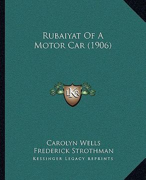 portada rubaiyat of a motor car (1906) (en Inglés)