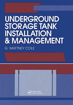 portada Underground Storage Tank Installation and Management (en Inglés)