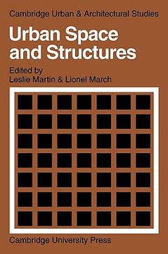 portada Urban Space and Structures (Cambridge Urban and Architectural Studies) 