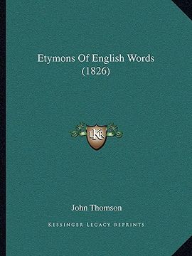 portada etymons of english words (1826) (in English)