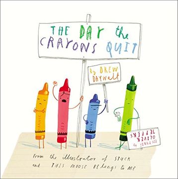 portada The day Crayons Quit (en Inglés)