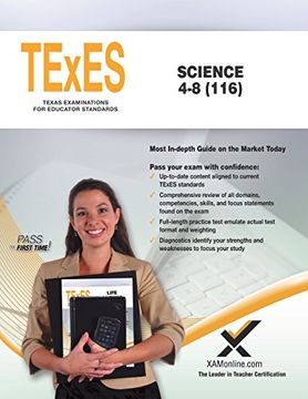 portada Texes Science 4-8 (116) (Texes - Texas Examinations for Educator Standards) 