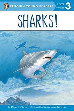 portada Sharks! All Aboard Science Reader Station Stop 2 (Penguin Young Readers. Level 3) (en Inglés)