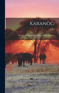 portada Karanòg: The Meroitic Inscriptions of Shablul and Karanòg (en Inglés)