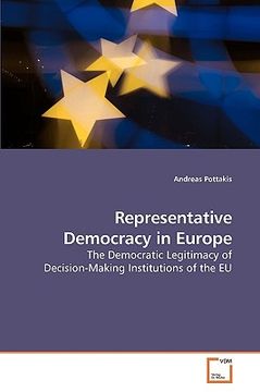 portada representative democracy in europe (en Inglés)